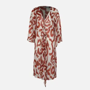 Reinforced Stitching SustainableBlend LADIES CASUAL LONG DRESS