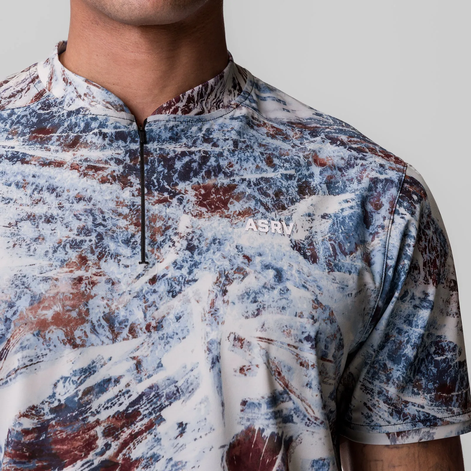 Best Seller 1087. Tetra-Lite? Ice Zip Tee - Realtree? Aspect