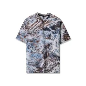 1087. Tetra-Lite? Ice Zip Tee - Realtree? Aspect Slim Fit Cut AllSeasonWear