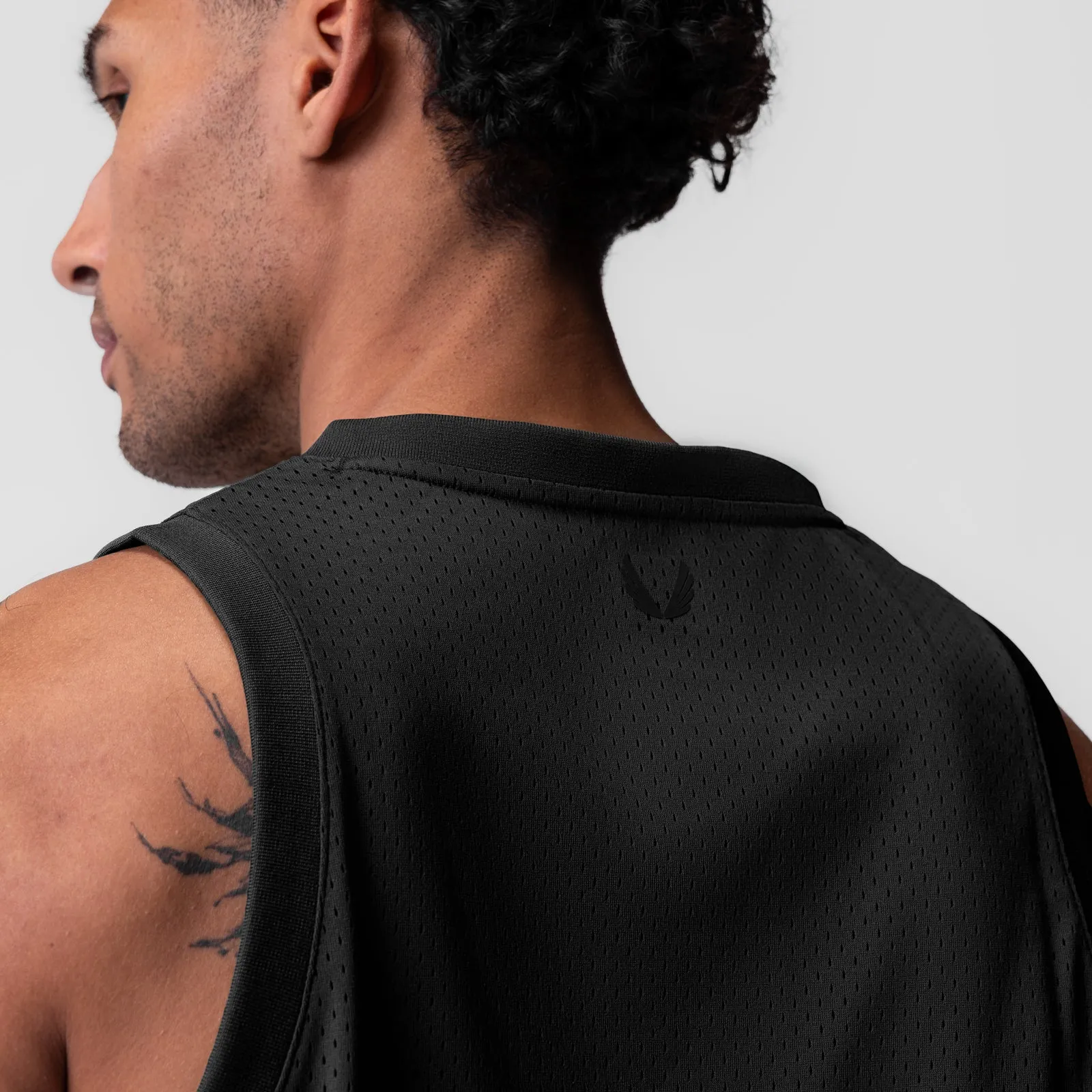 Layer Cool Visible 0990. Ion-Mesh Basketball Jersey - Black