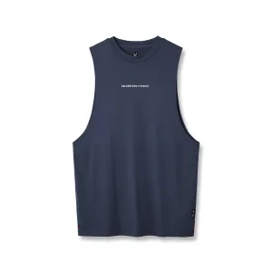 Communication - enabled 0837. 3D-Lite? 2.0 Lycra? Muscle Tank - Navy "RP"