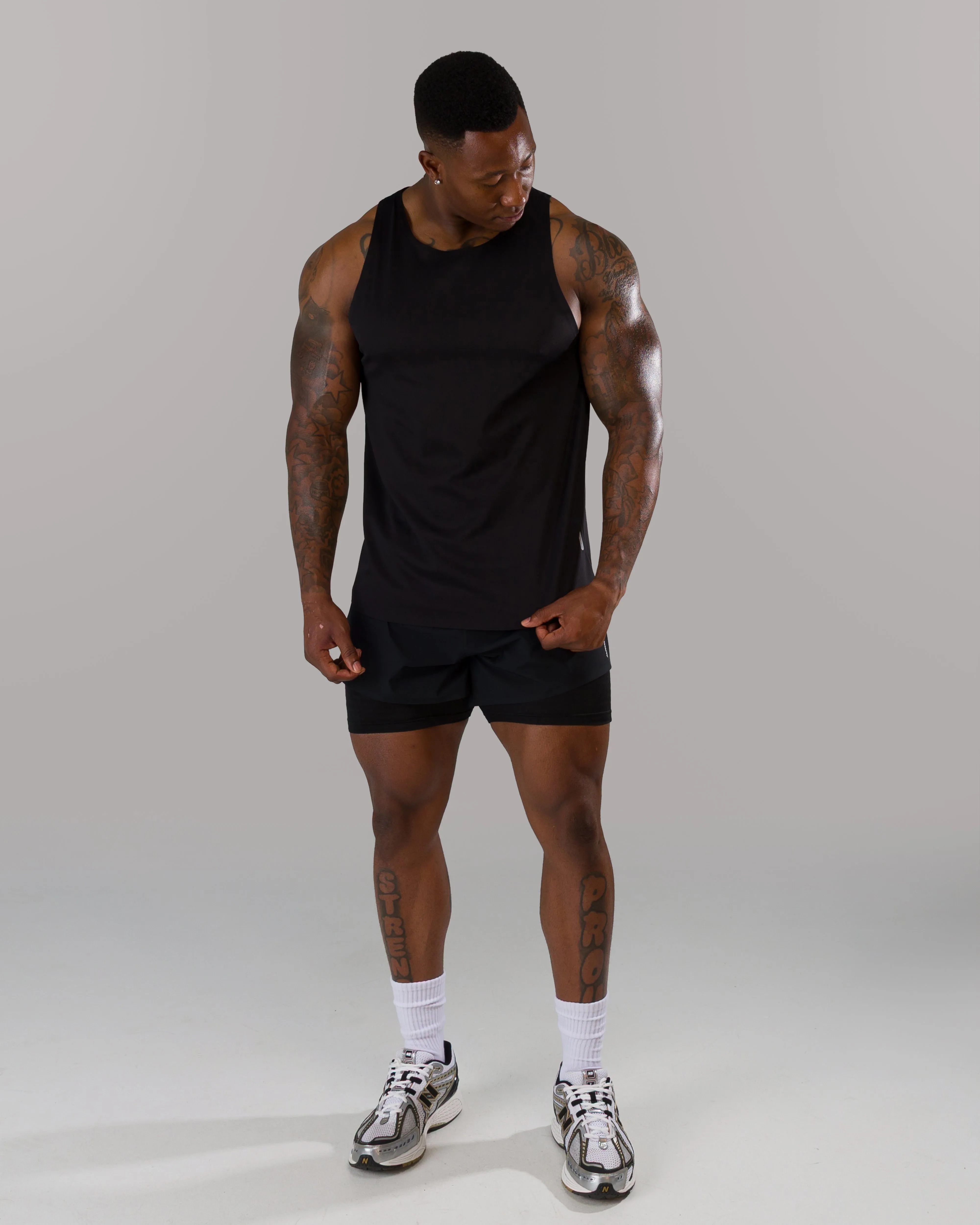 humid environment poor ventilation AeroFlex Tank - Black