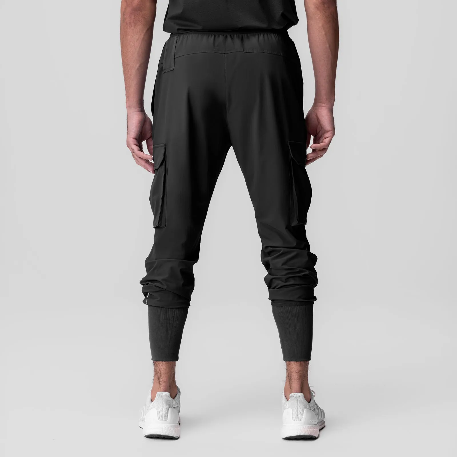Abrasion Resistant Fabric 1099. Tetra-Lite? Ice Cargo High Rib Jogger - Black