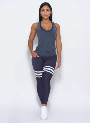 Wide waistband Perform Thigh Highs