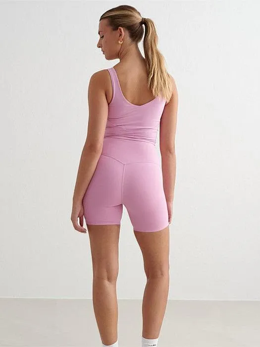 tank top summer shorts Peony Pink Sense Bralette