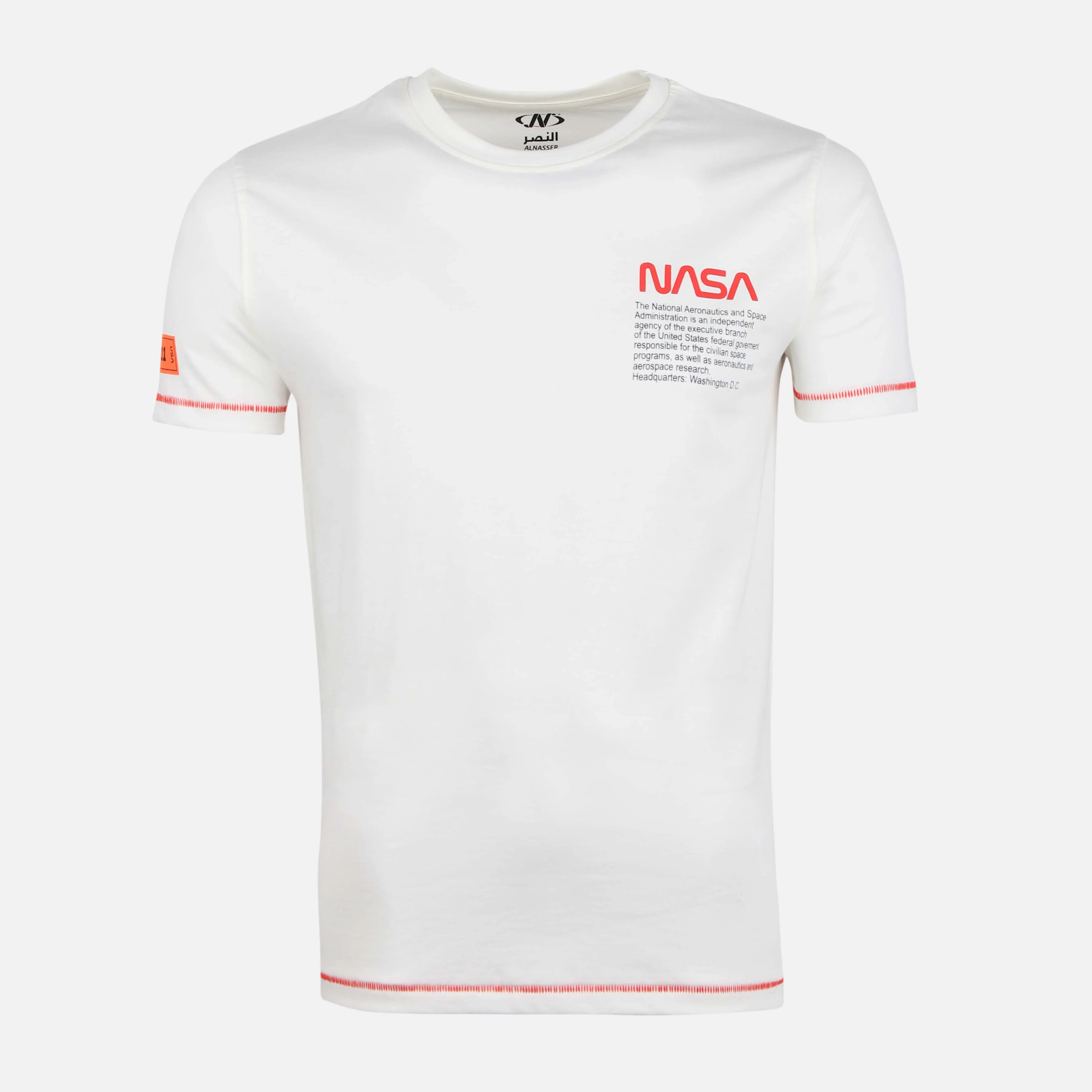 MEN BASIC T-SHIRT Universal Clasp Mechanism Flexible Waistband