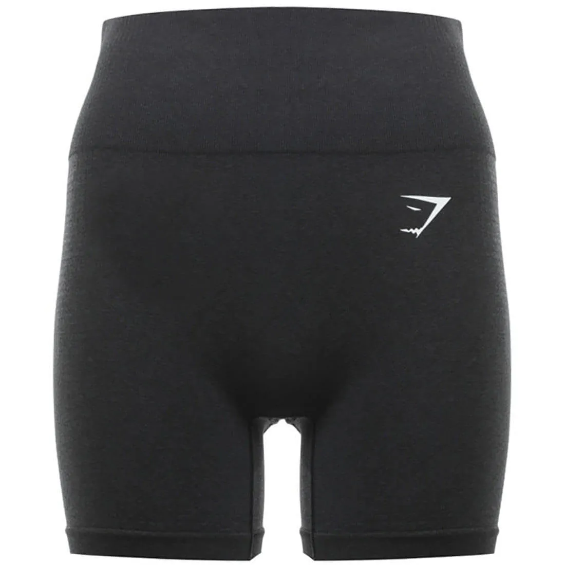 Gymshark Vital Seamless Womens Short Training Tights - Black Back pockets