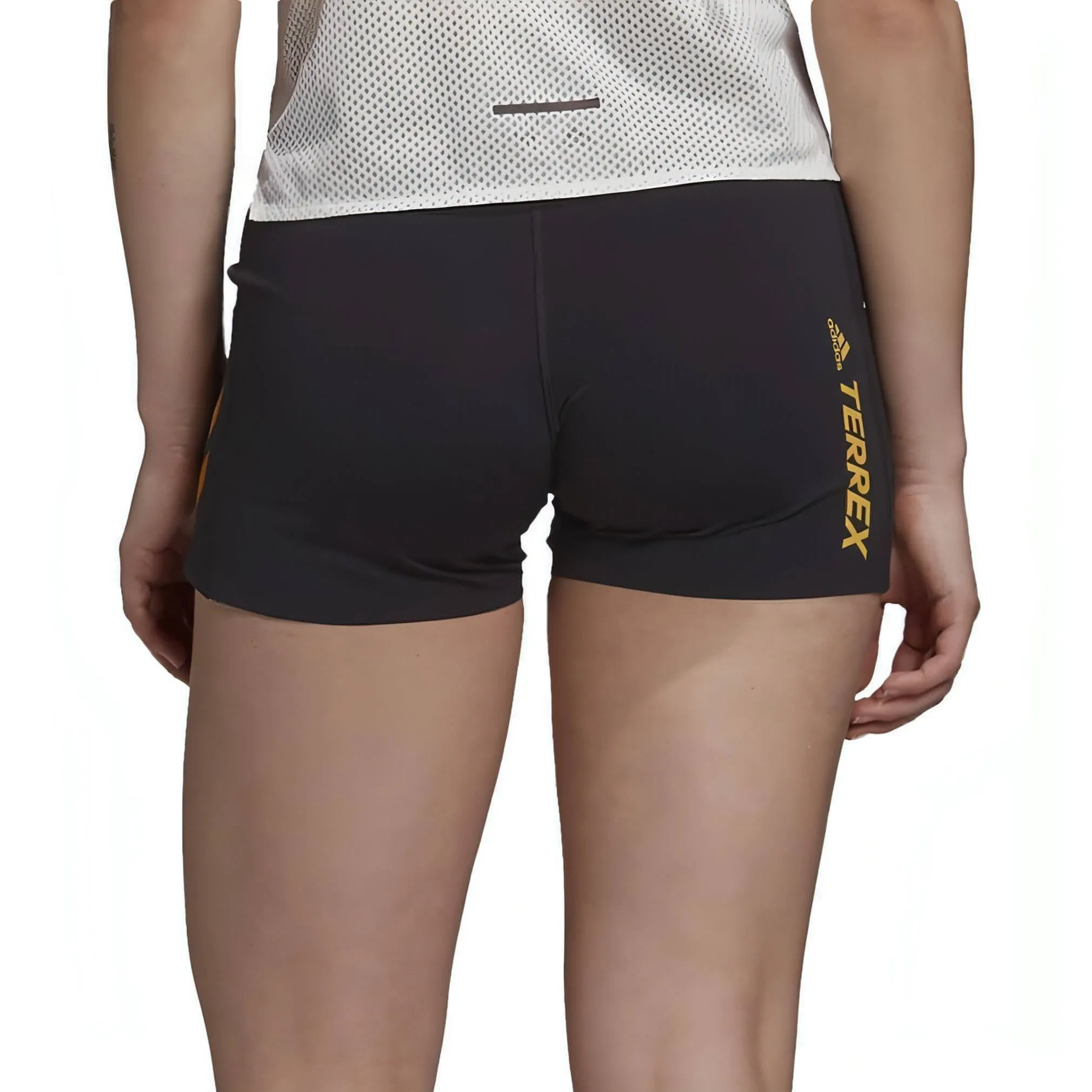 adidas Terrex Parley Agravic Womens Trail Running Short Tights - Black men's fashion hat