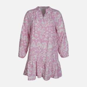 Date Vibe Joyful Mood WOMEN LONG SLEEVE MIDI DRESS