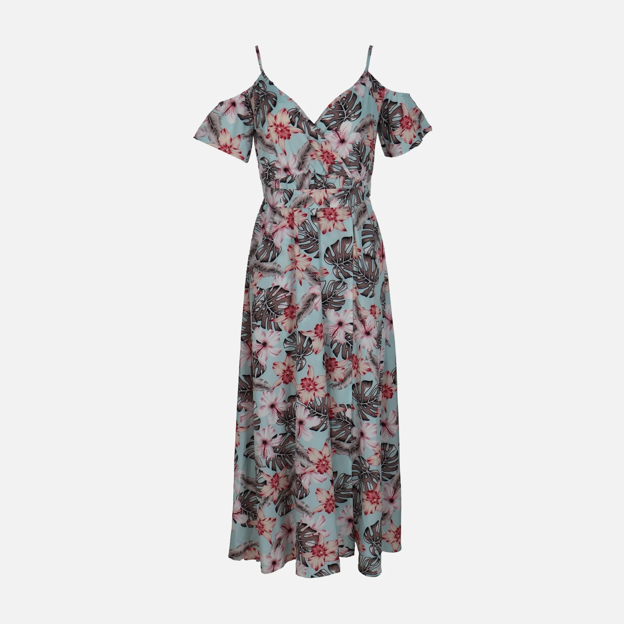 WOMEN FLORAL LONG DRESS Star Mood
