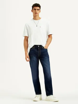 Men's 511 Dark Blue Slim Fit Mid Rise Jeans Everyday Ready