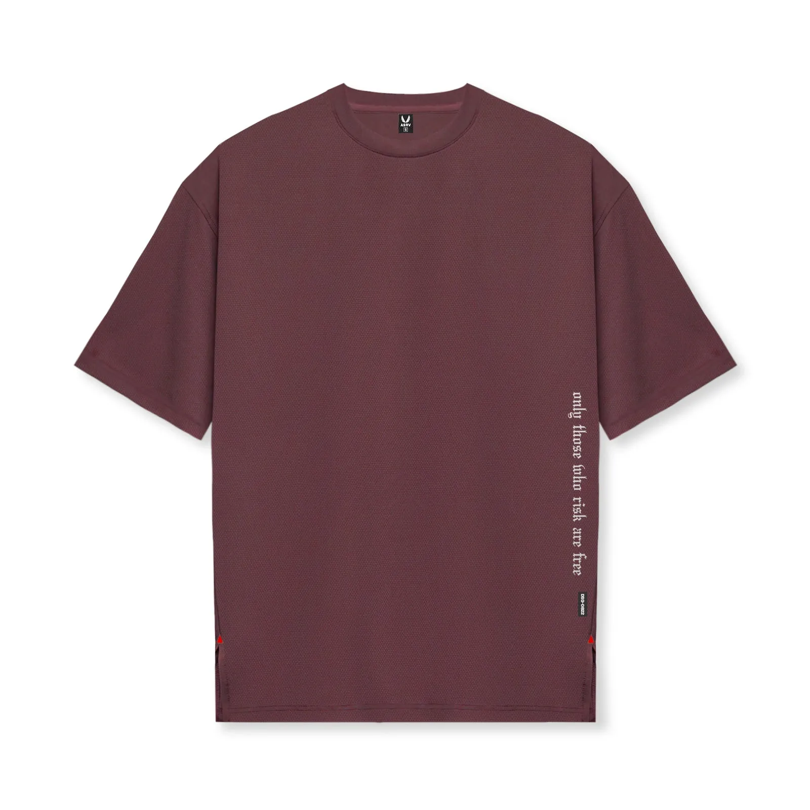 Travel Comfort Style 0822. AeroSilver? Oversized Tee - Plum