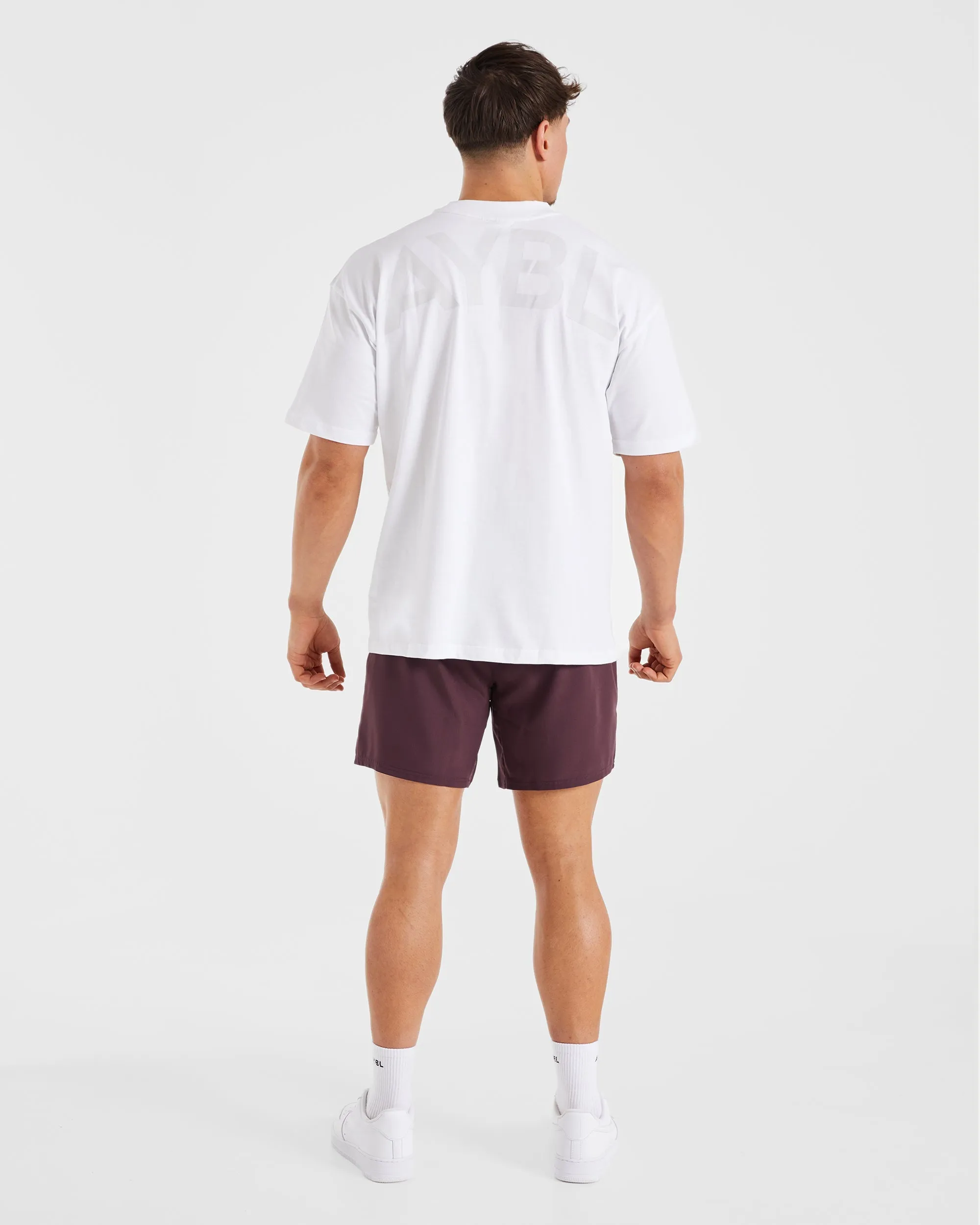 Essential Oversized T Shirt - White adults'