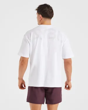 ComfortOptimizedConstruction Essential Oversized T Shirt - White