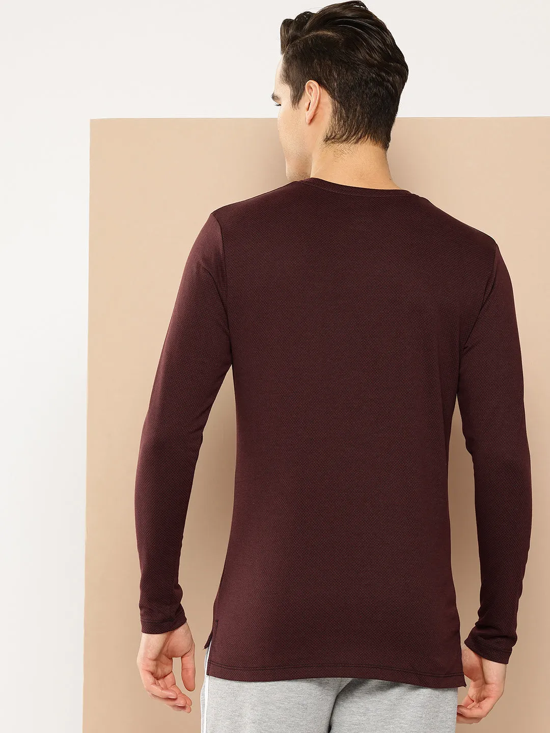 Inner Peace Men Yoga Tee Street Glow