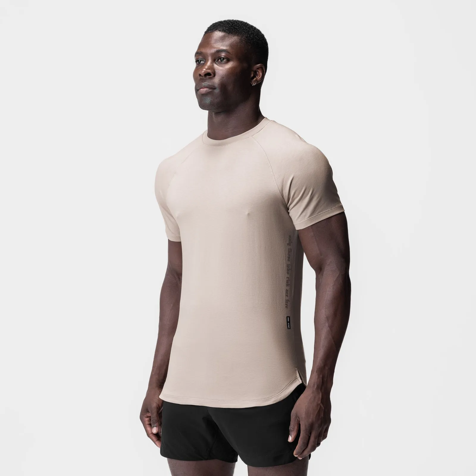 Biodegradable Textile Outdoor Light 0767. Supima? Established Tee - Chai