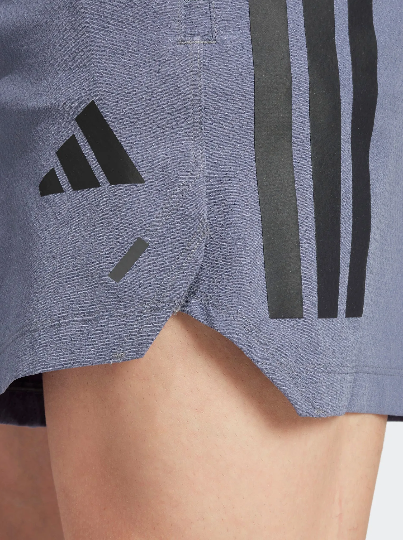 Eco Friendly Dye Process WindResistantWeave Power 3-Stripes Shorts
