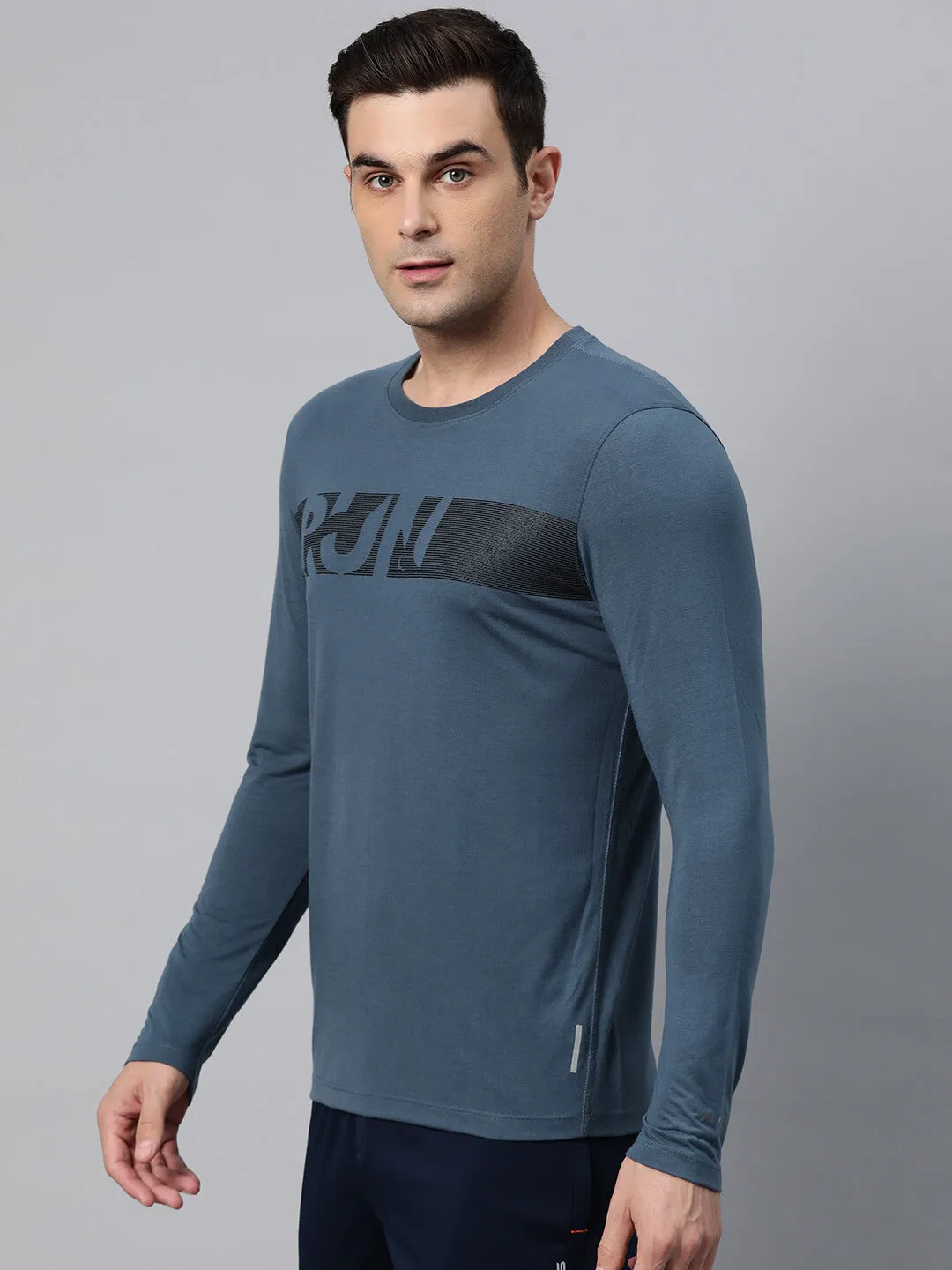 Opaque Core AntiPilling Technology Alcis Men Typography Printed T-shirt