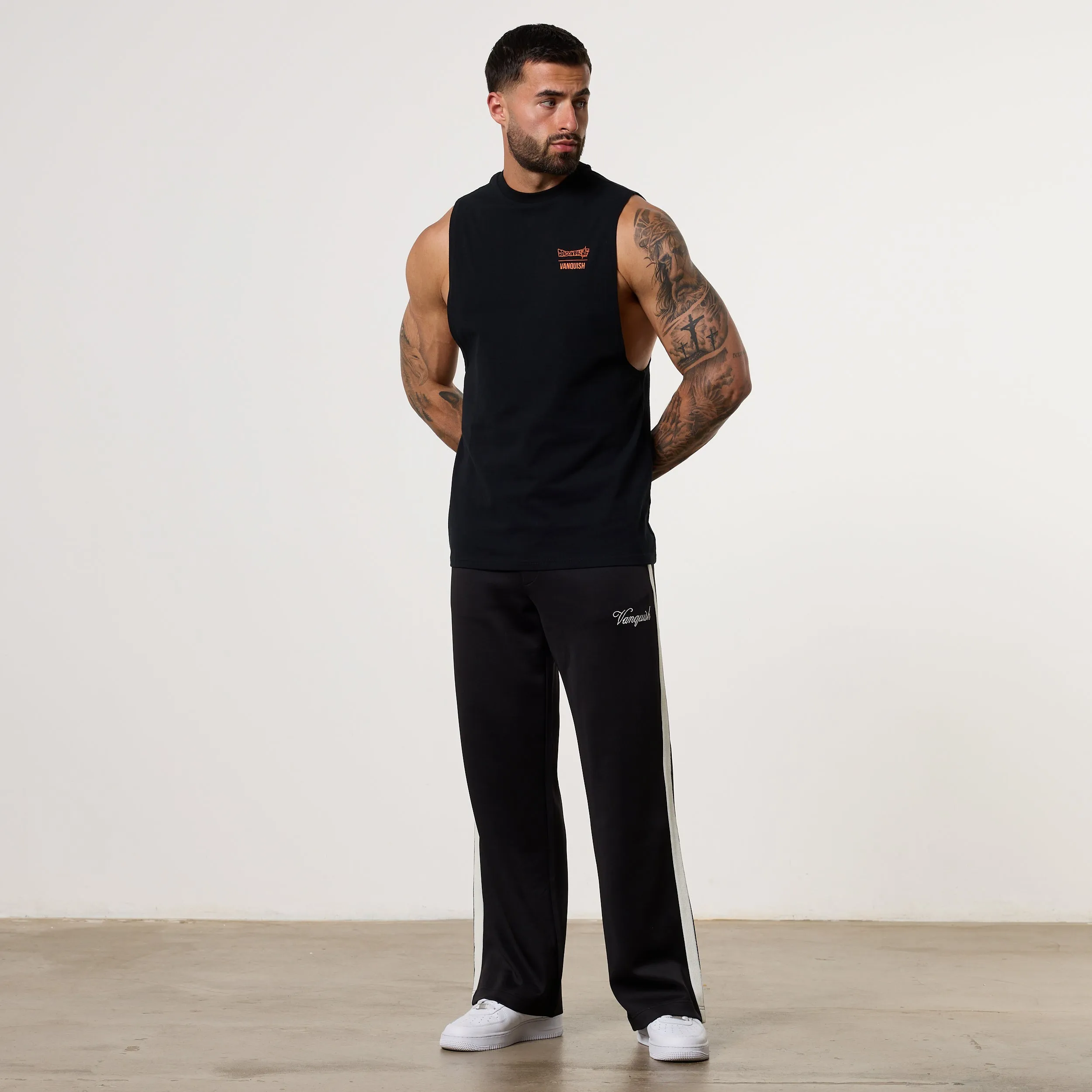 insulated Vanquish DBS Goku Black Sleeveless T-Shirt