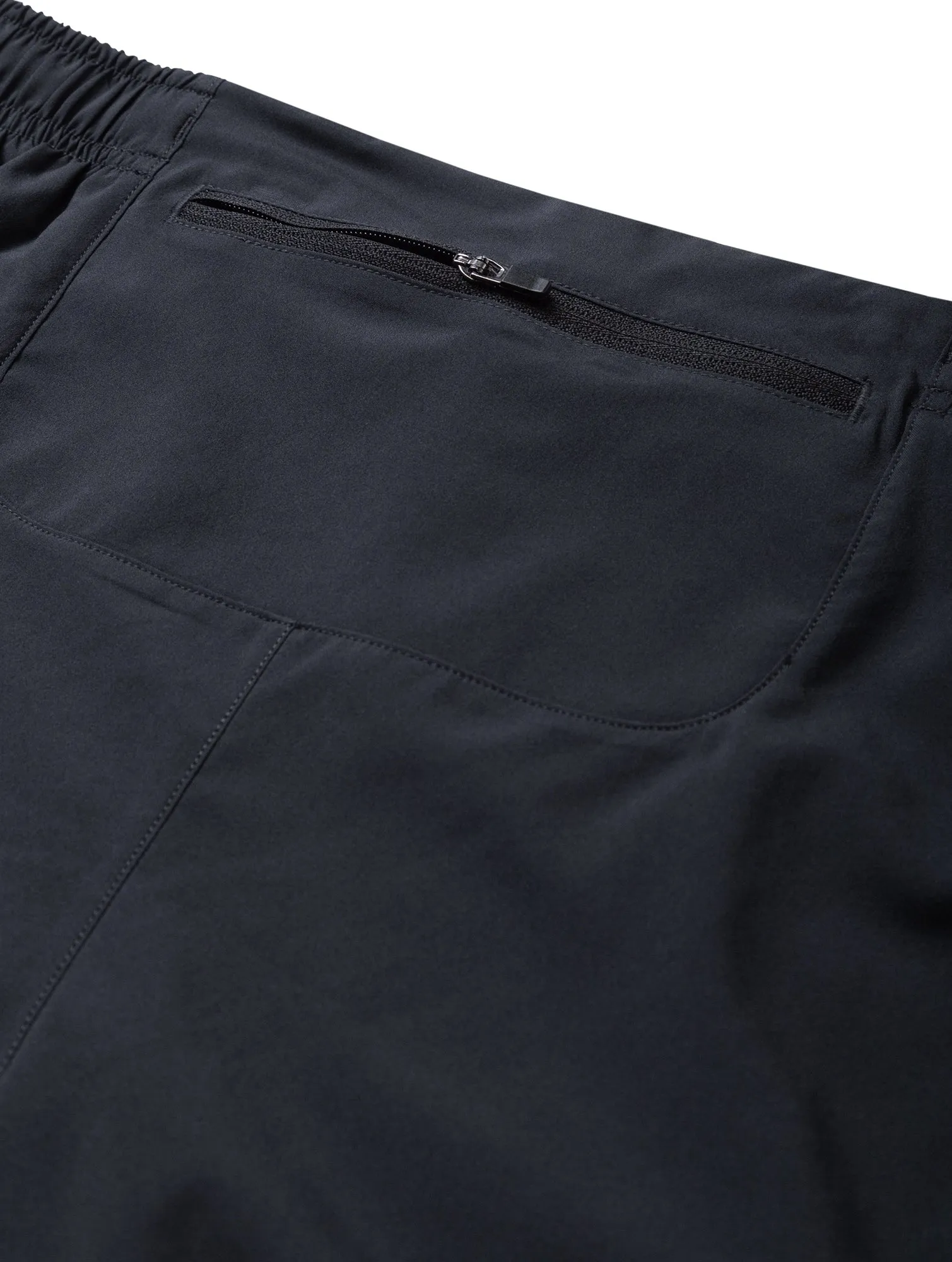 Quick Adjust Fit Ronhill Core Twin 2 In 1 Mens Running Shorts - Black