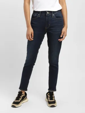 Essential Layer Women's 711 Blue Skinny Fit Mid Rise Jeans