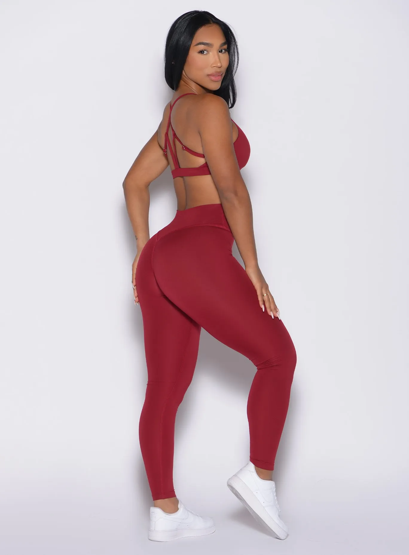 Loose Fit Minimalist Style All Fit Internal Scrunch Leggings
