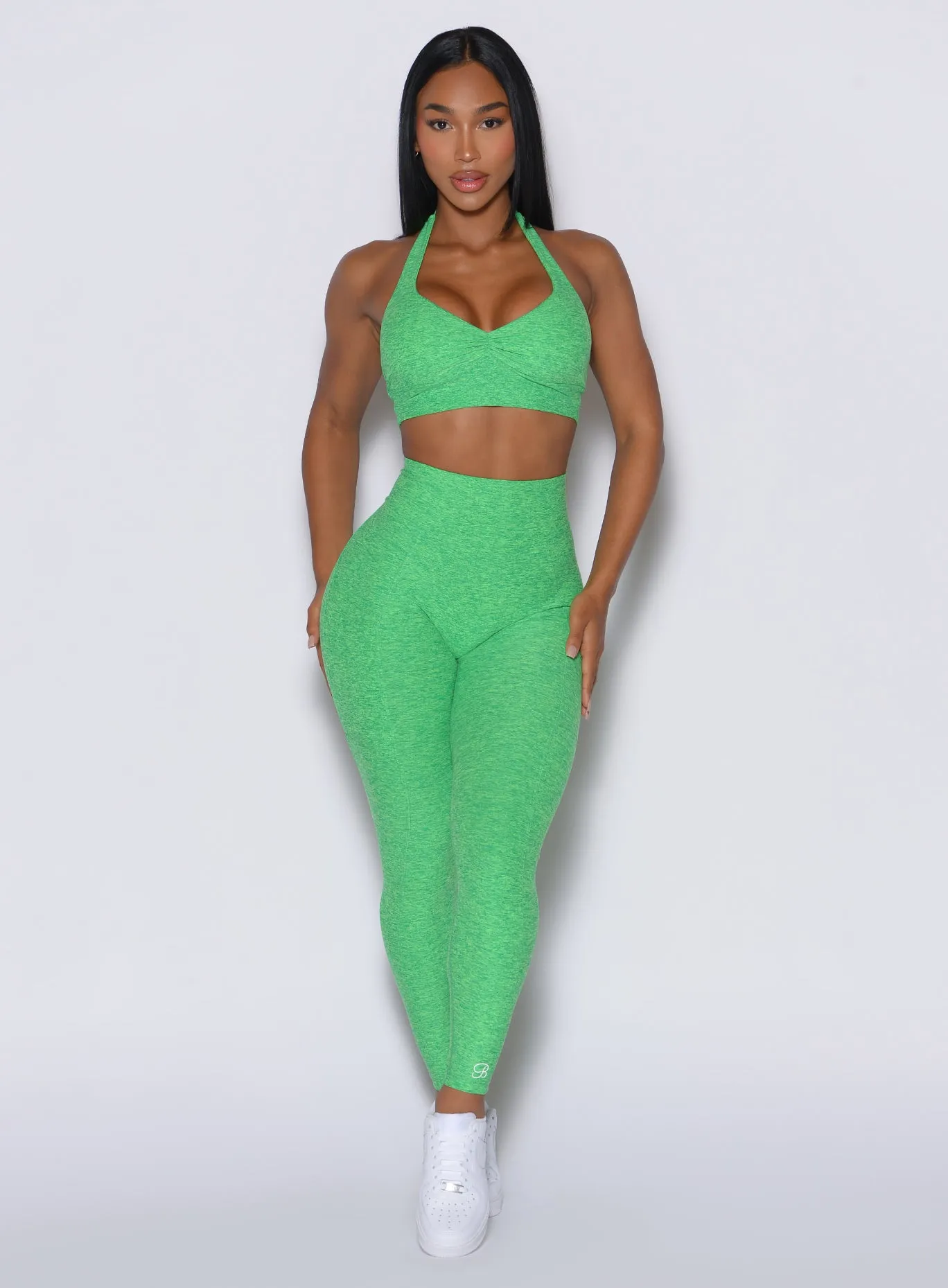 V Back Leggings Seamless Design Weekend Trip