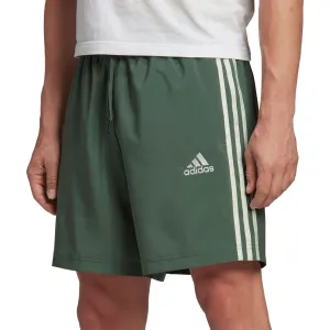 Layered Cuff Design hypoallergenic adidas AeroReady Essentials Chelsea 3 Stripes Mens Training Shorts - Green