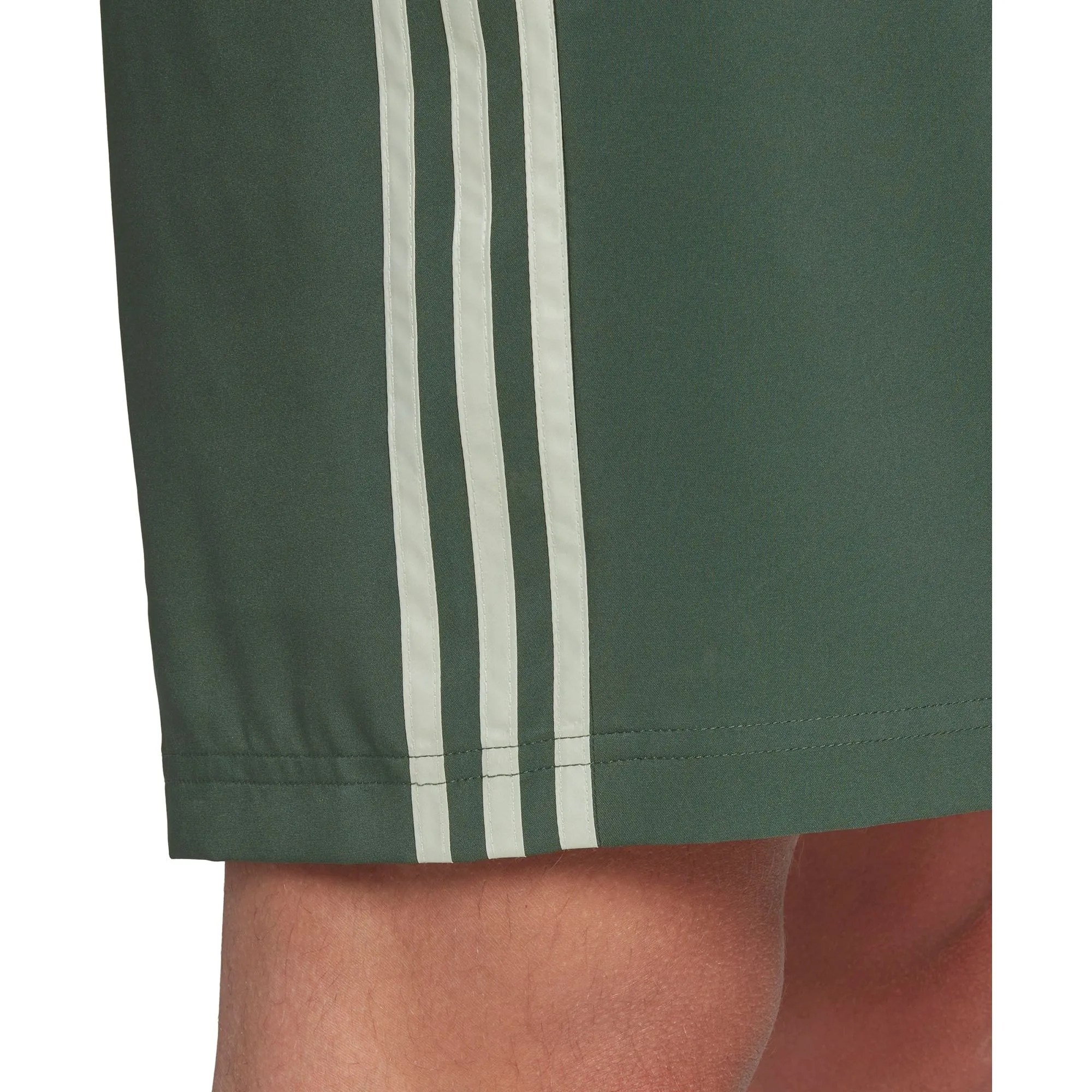 Travel Shorts Non Restrictive Movement adidas AeroReady Essentials Chelsea 3 Stripes Mens Training Shorts - Green