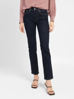 Travel Comfort Women's 711 Blue Skinny Fit Mid Rise Jeans
