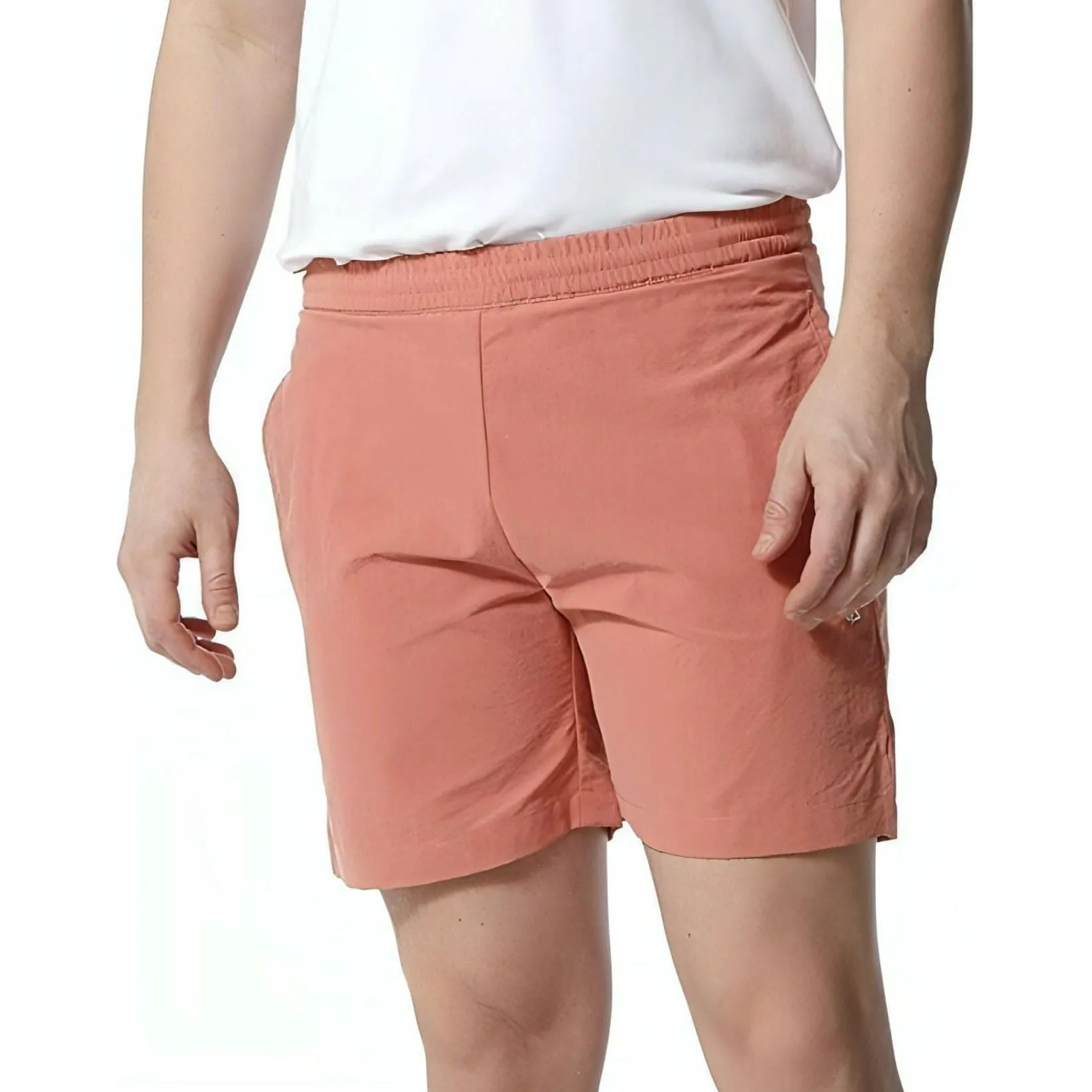 Craghoppers Cariati Mens Swim Shorts - Pink Nautical-Themes Quick Recovery Elastic