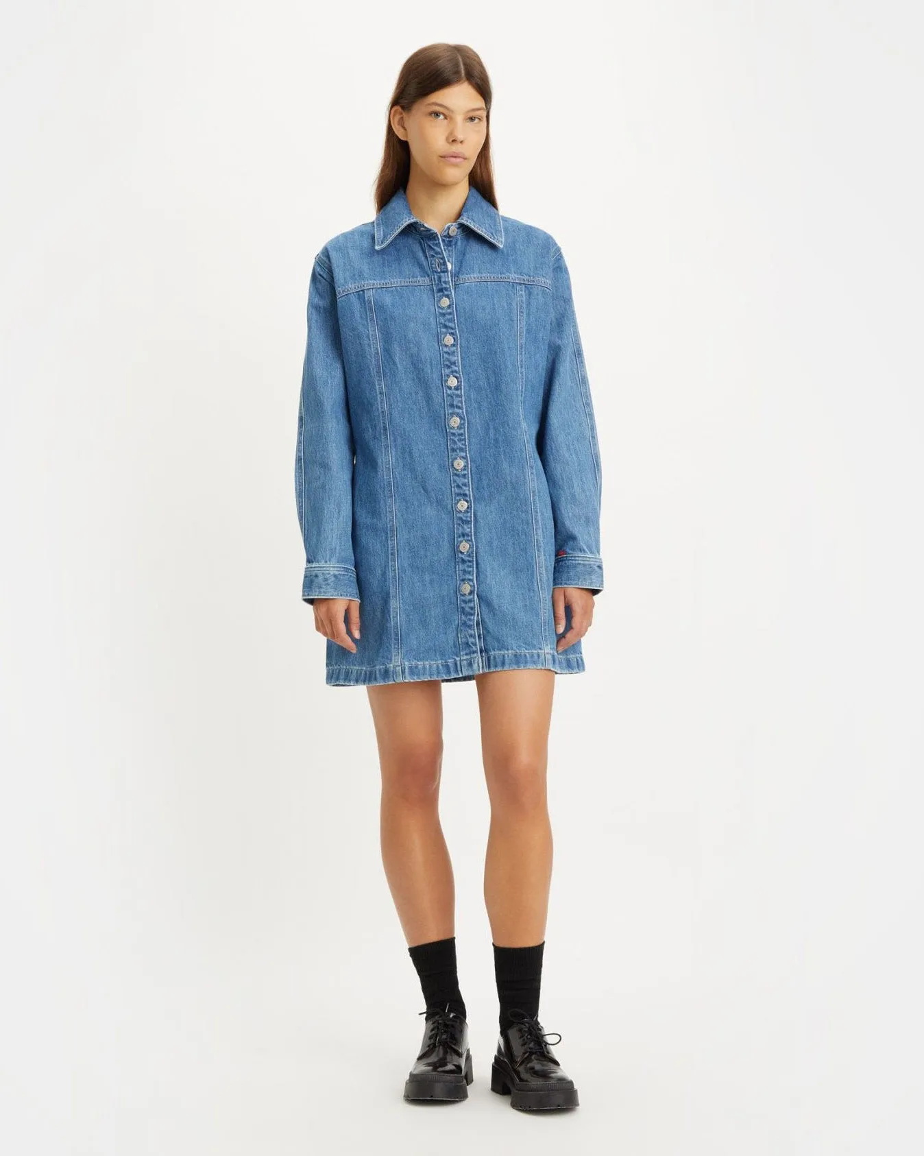 Levi's? Womens Shay Denim Dress - Old 517 Blue X Reliable Outfit