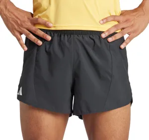 checkered pattern tall sizing adidas Adizero Essentials Mens Running Shorts - Black