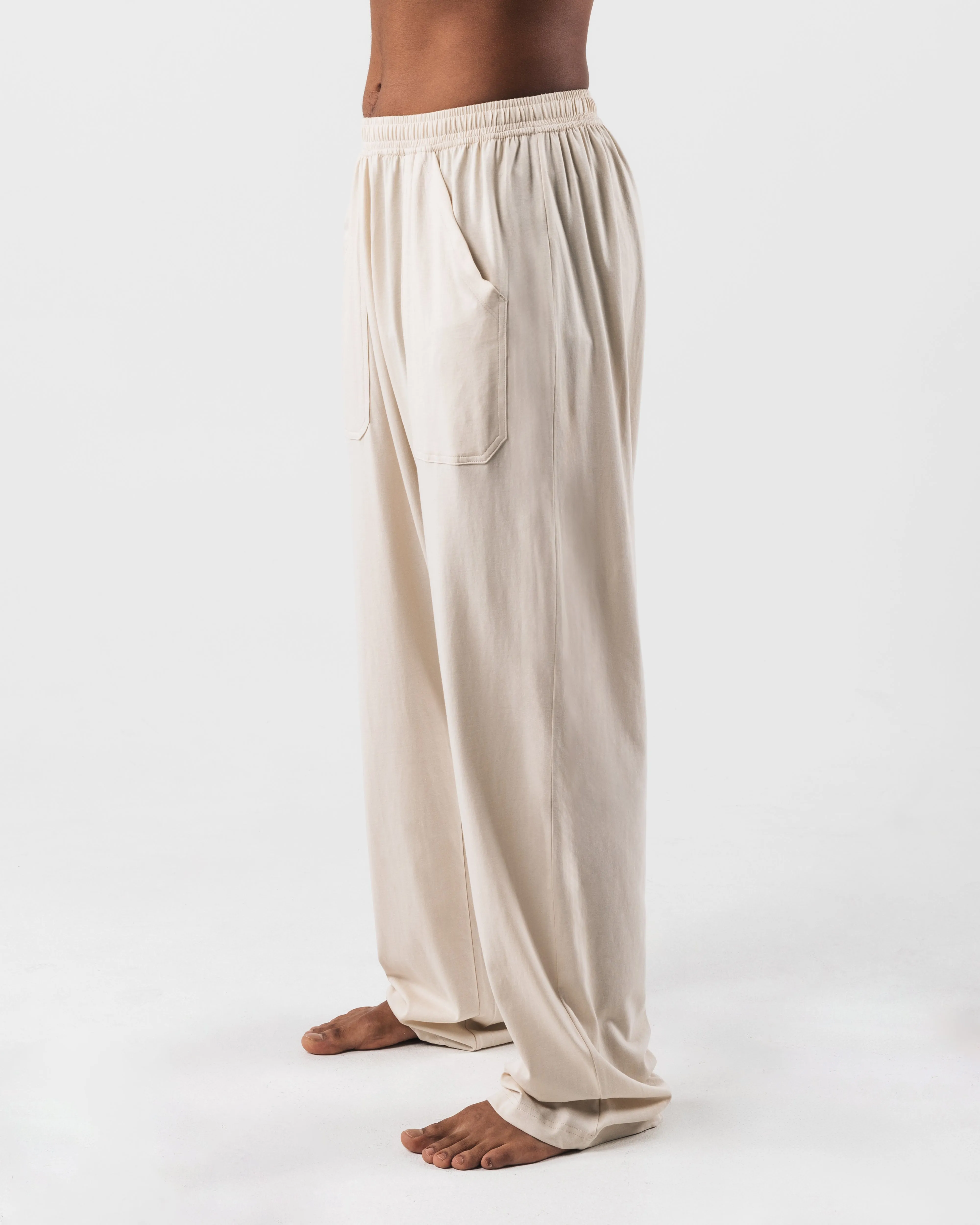 Windproof coating Zero Classic Straight Leg Pant - Cream