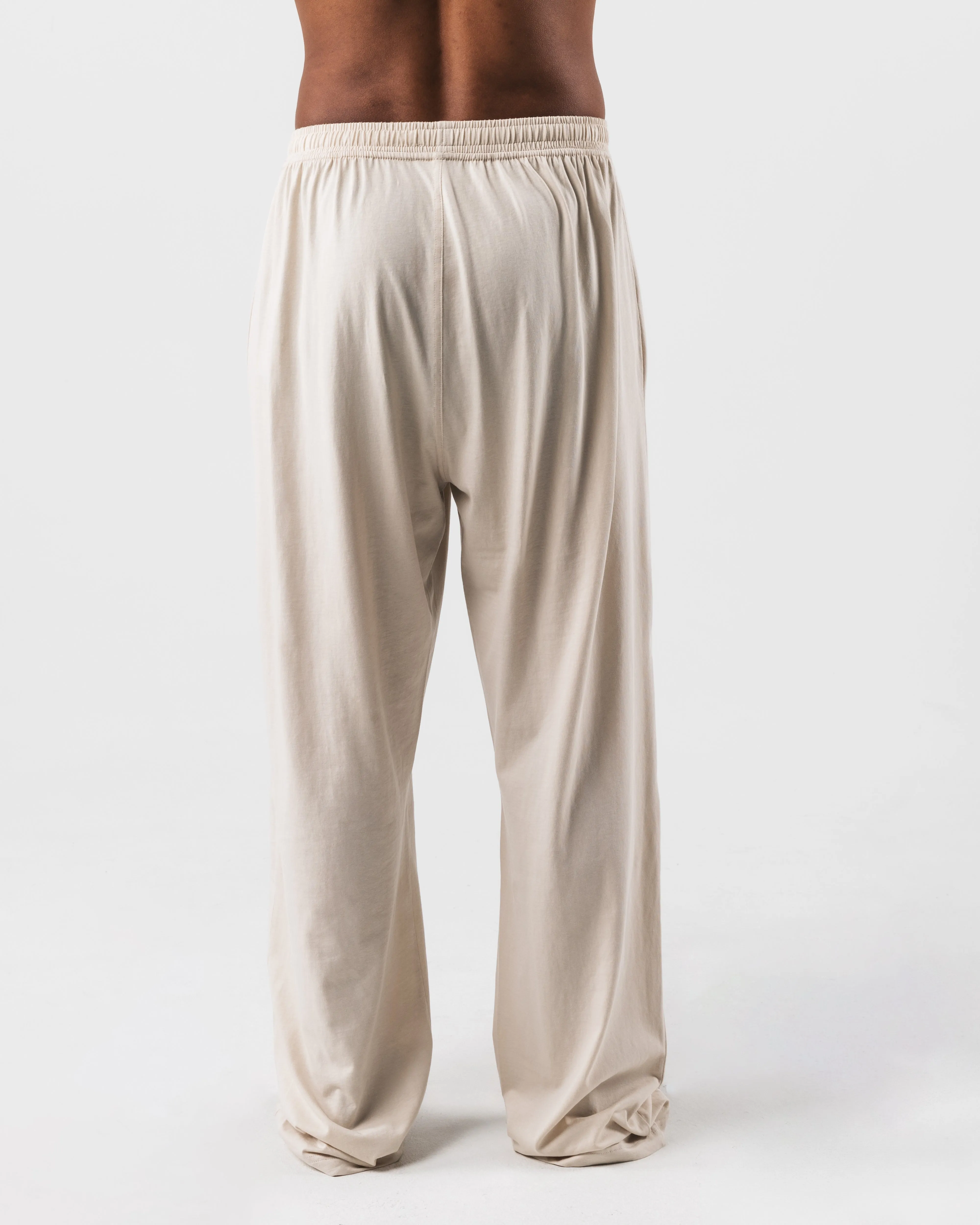 Zero Classic Straight Leg Pant - Cream Streetwear vibe Flat Lock Stitching