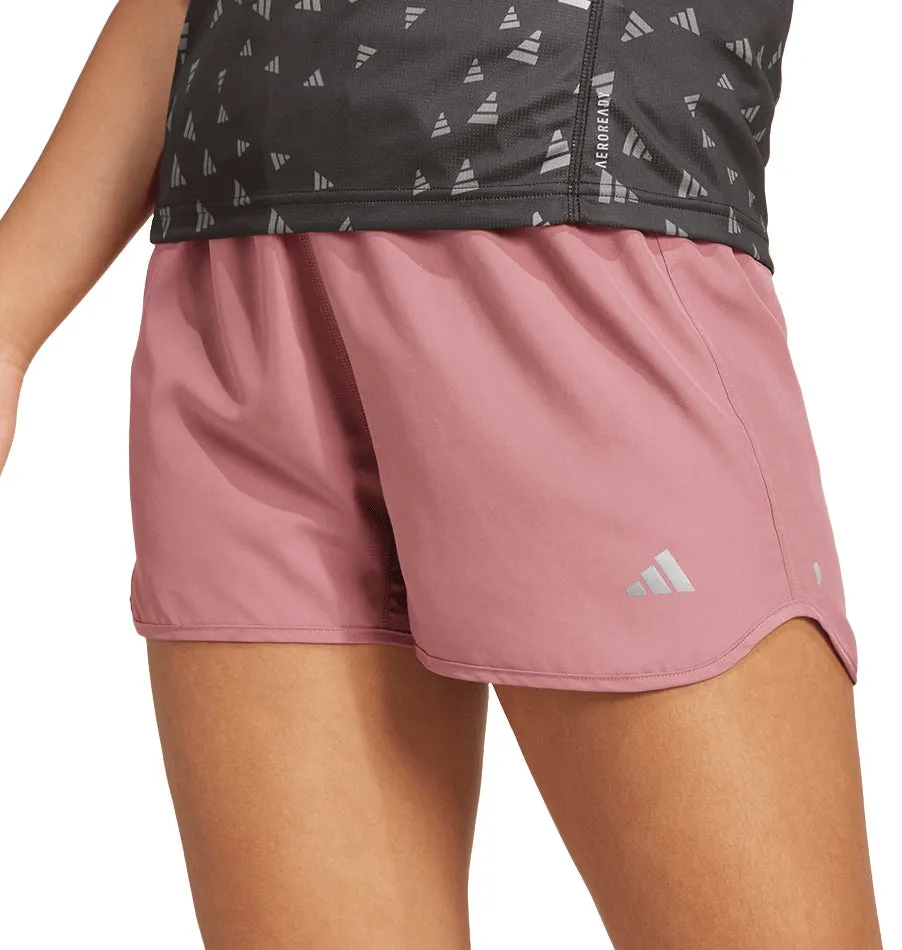 slim fit adidas Run It 3 Inch Womens Running Shorts - Pink