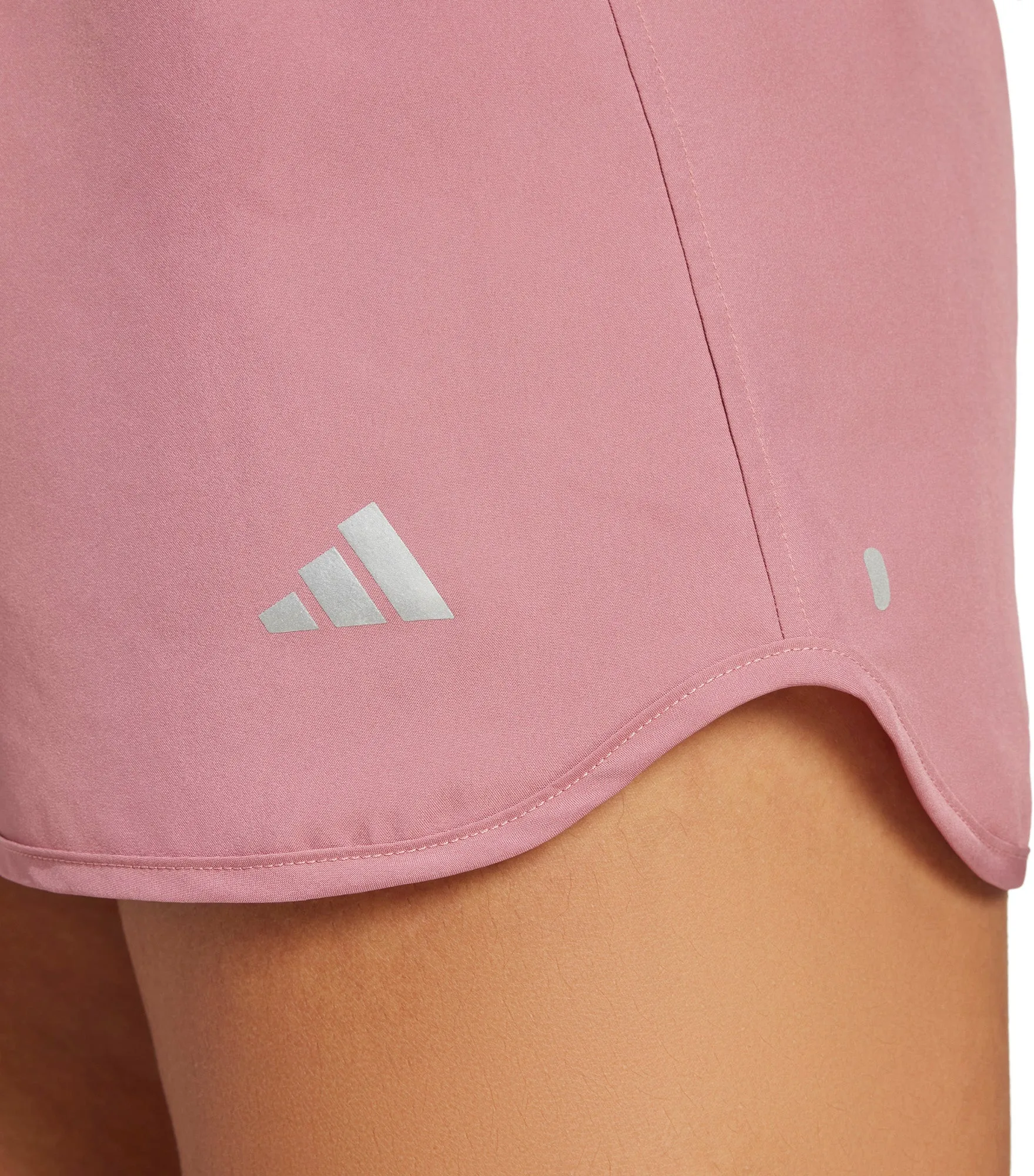 adidas Run It 3 Inch Womens Running Shorts - Pink sports accessory