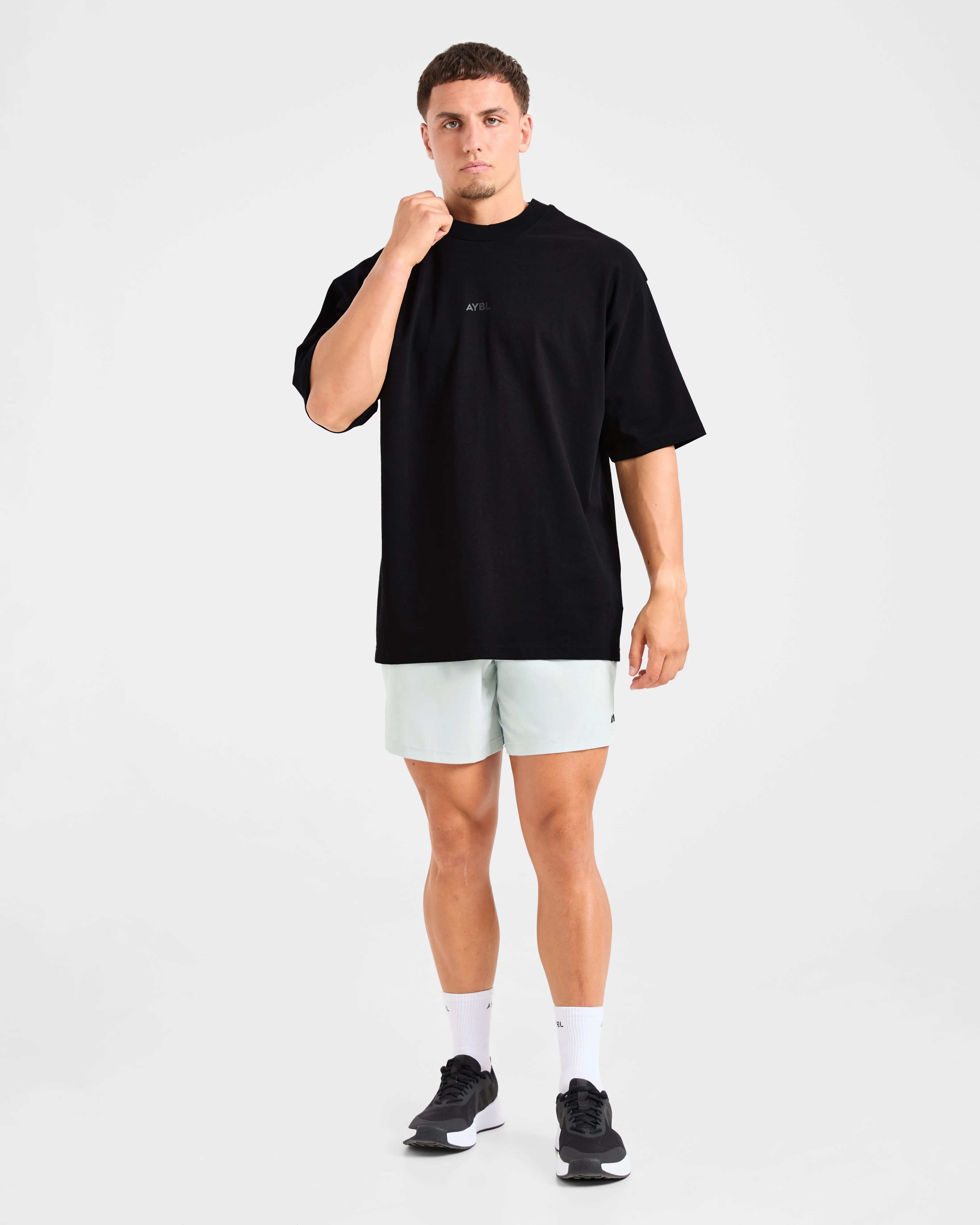 Ascend 7" Shorts - Ice Grey Gusseted Crotch Design Preppy Style