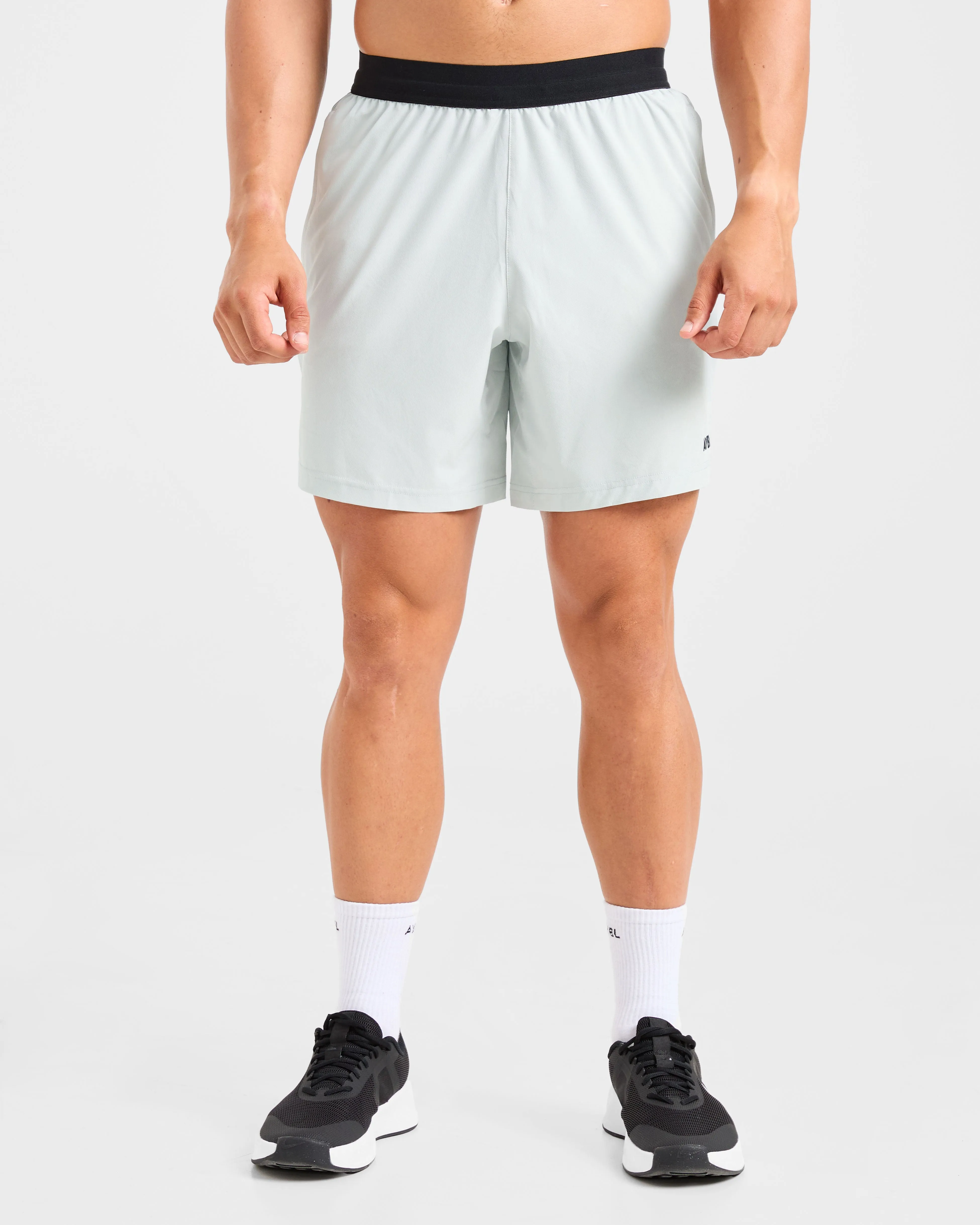 Ascend 7" Shorts - Ice Grey WindResistantWeave