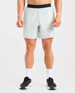 Ascend 7" Shorts - Ice Grey WindResistantWeave