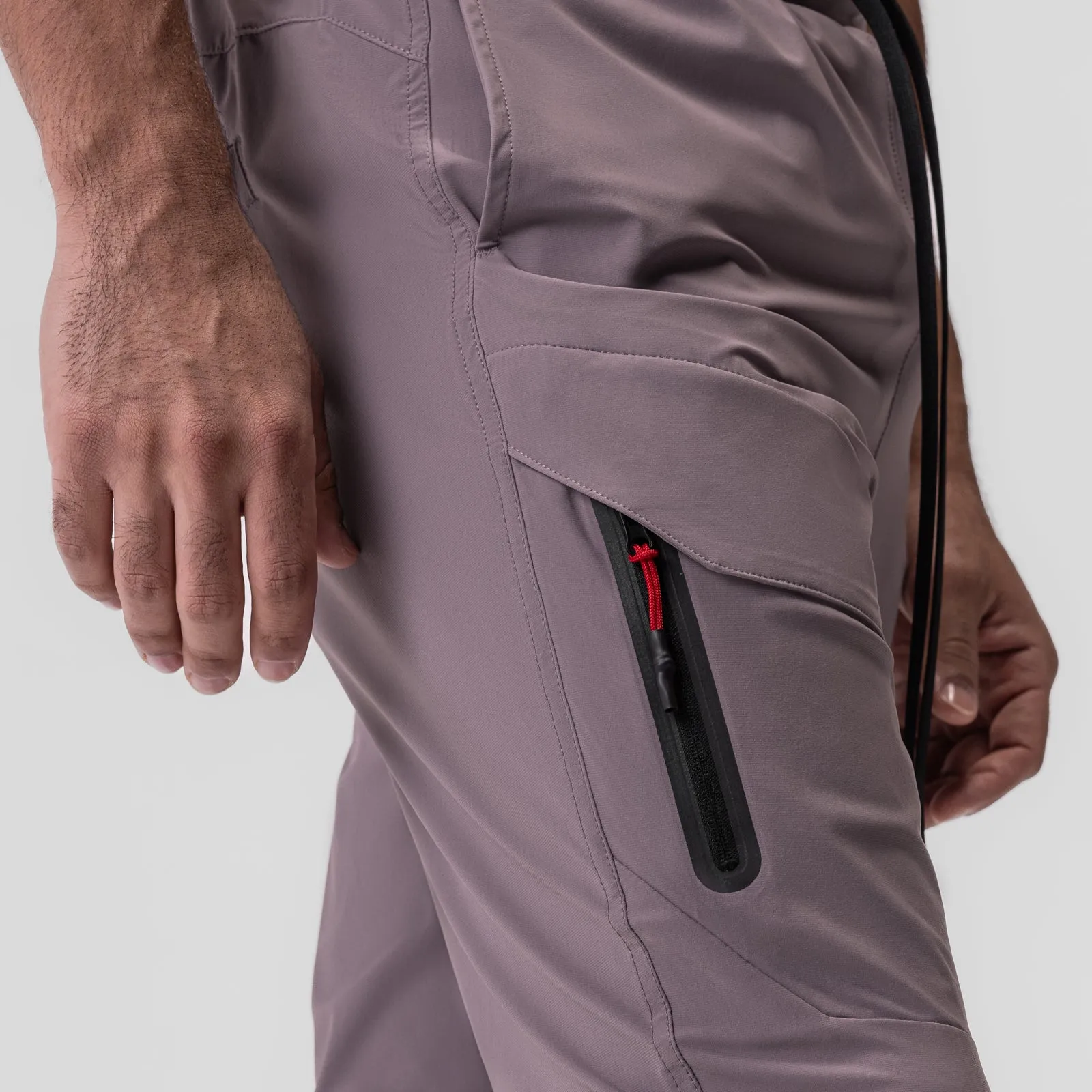 0690. Tetra-Lite? Tech High Rib Jogger - Moonscape "Cyber" Soft Texture SoftLining