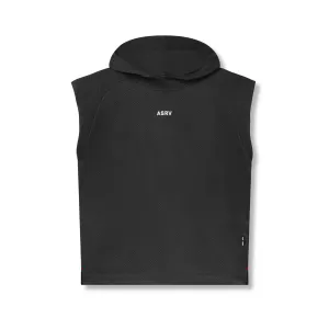 Polo wear 0983. Reversible 2-in-1 Cutoff Hoodie - Black