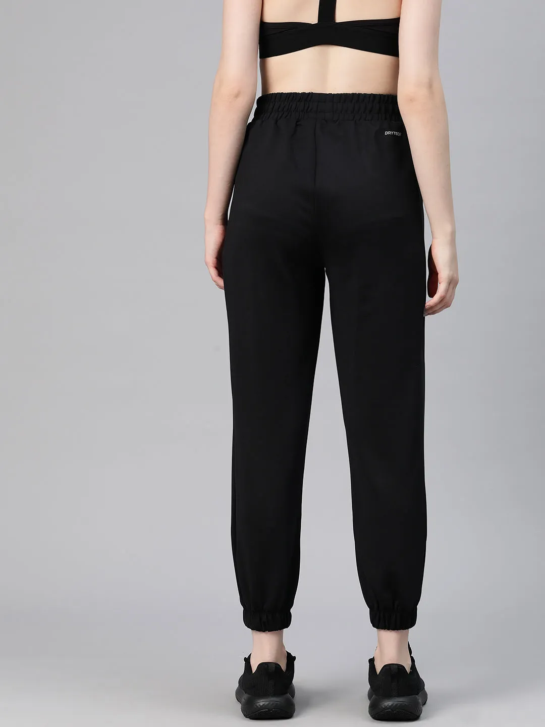 AdjustableTabs Alcis Women Solid Regular-Fit Joggers