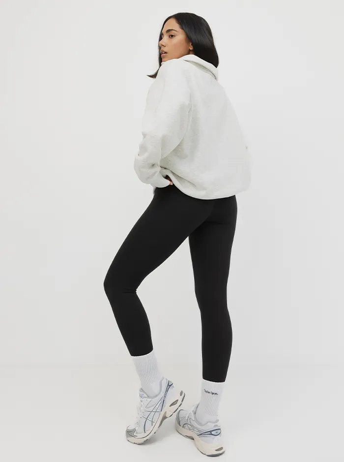 Quarter Zip In Cloud Quokka like Pet Friendly