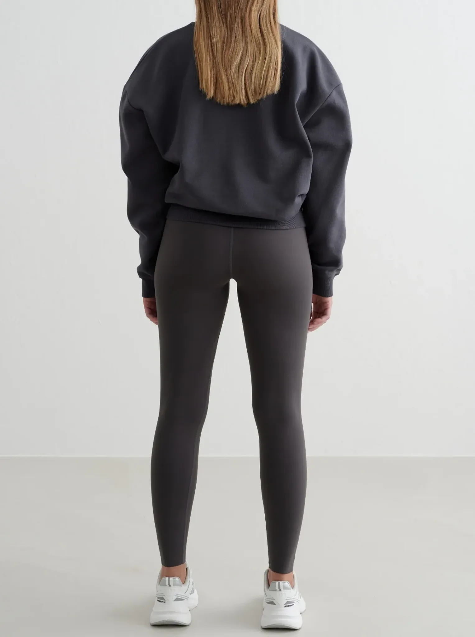 desert style Shadow Grey Serif Sweatshirt