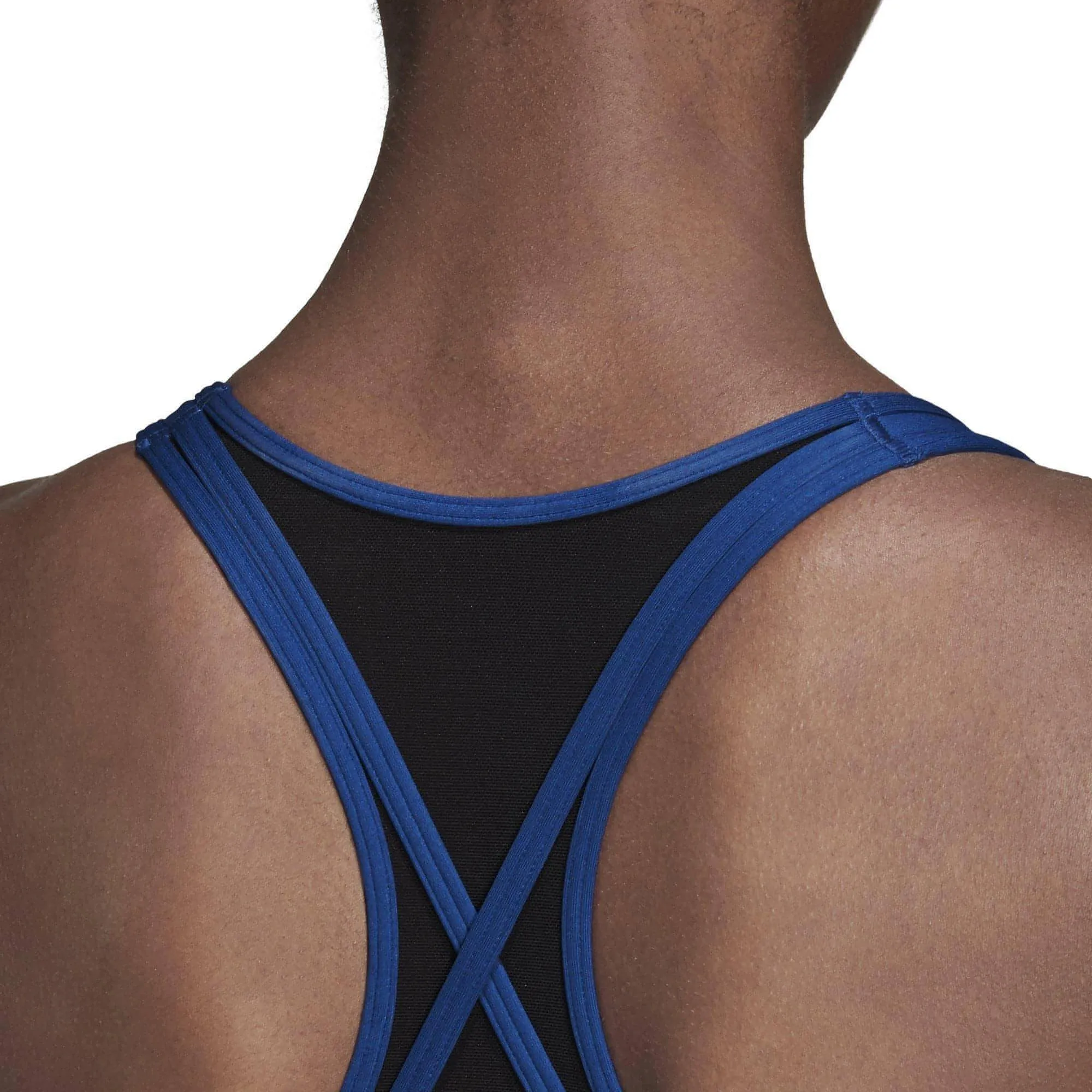 adidas Don't Rest Iteration Womens Sports Bra - Black Sewn seams Hook-and-eye closure seams