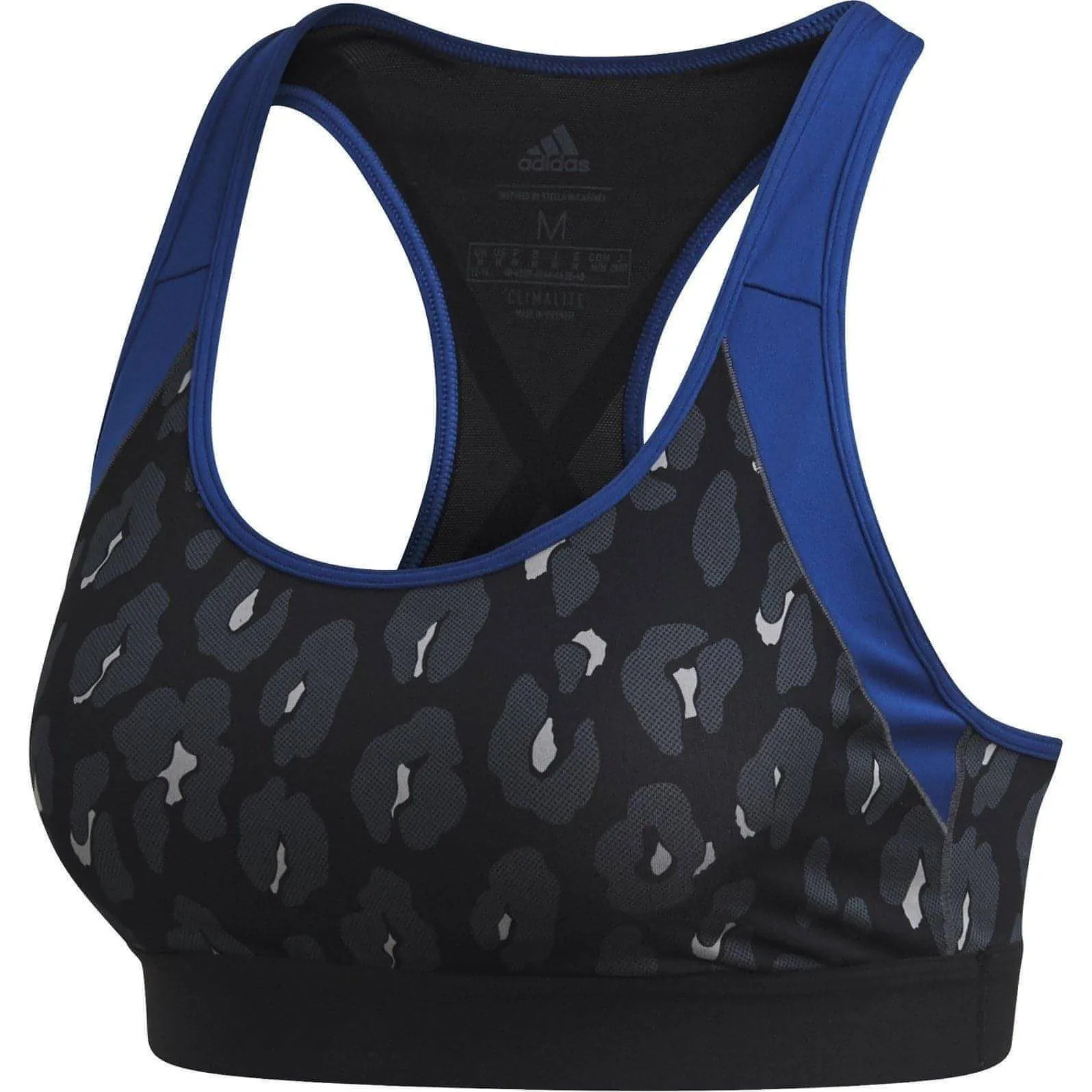 adidas Don't Rest Iteration Womens Sports Bra - Black Endurance training Baggy fit seams