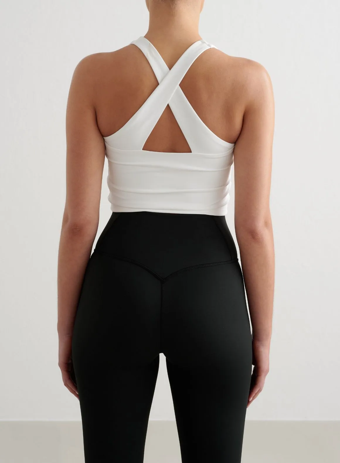White Core Essential Bralette UV Protection Fabric