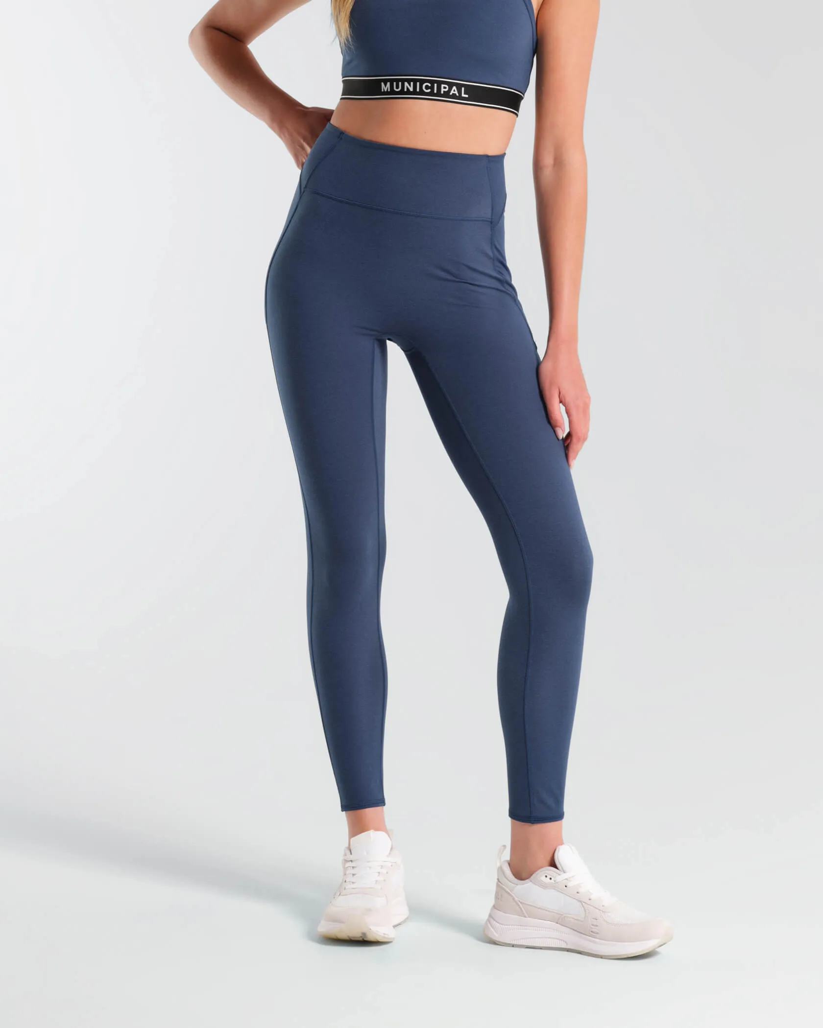 Women's DPHR Leggings Maternity Wear Stretch Fit Eco Shopper Double Layer
