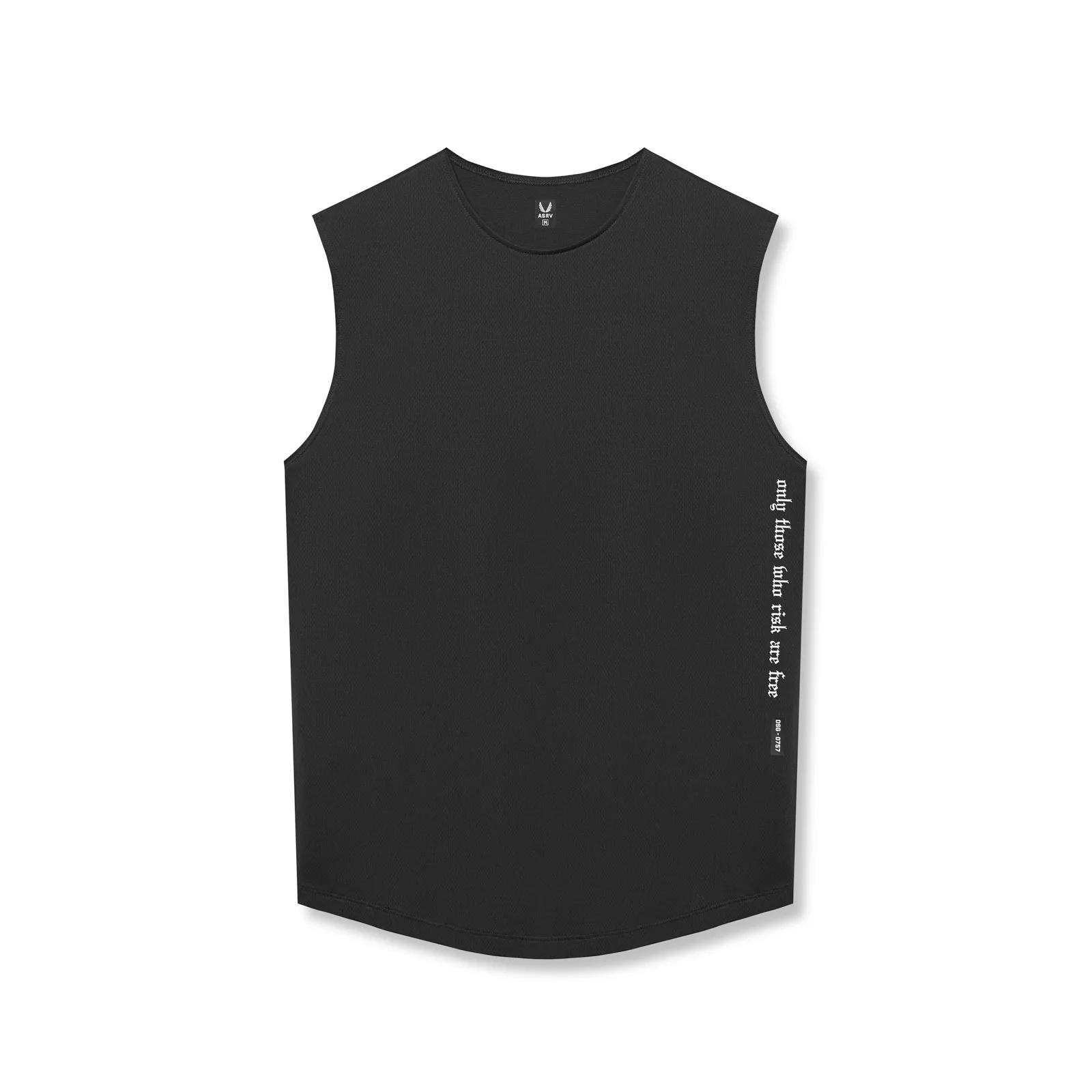 Adjustable Interior Durable Binding 0757. AeroSilver? Cutoff Tank - Black "OTWR"